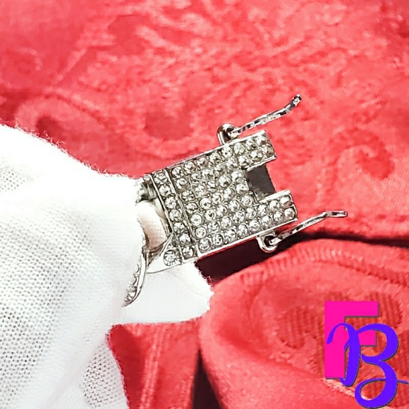 *NEW!* 13mm White Gold Iced Miami Cuban Chain - Picture 6 of 16